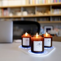 夢築精油蠟燭組【植薰言X般若心田】聯名系列 - 財富運 祈福能量盤3入一組