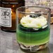 店內【香氛手作】杯中花蠟燭green